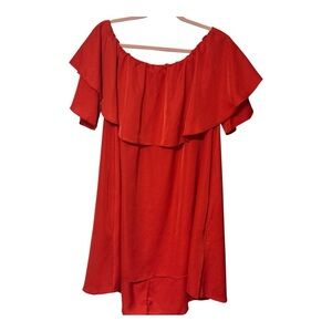 Red Off-Shoulder Dress size XXXL